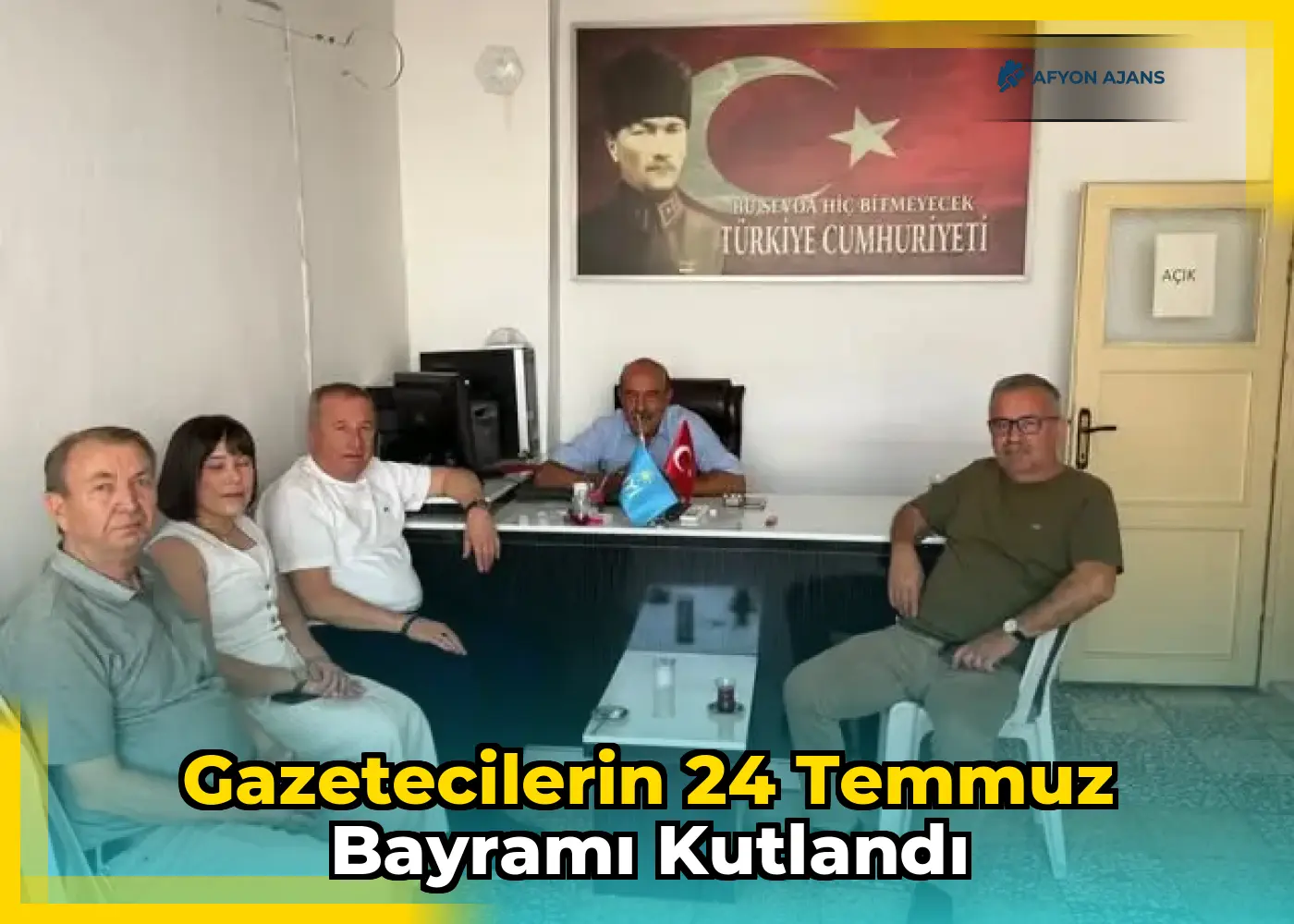 Gazetecilerin 24 Temmuz Bayramı kutlandı