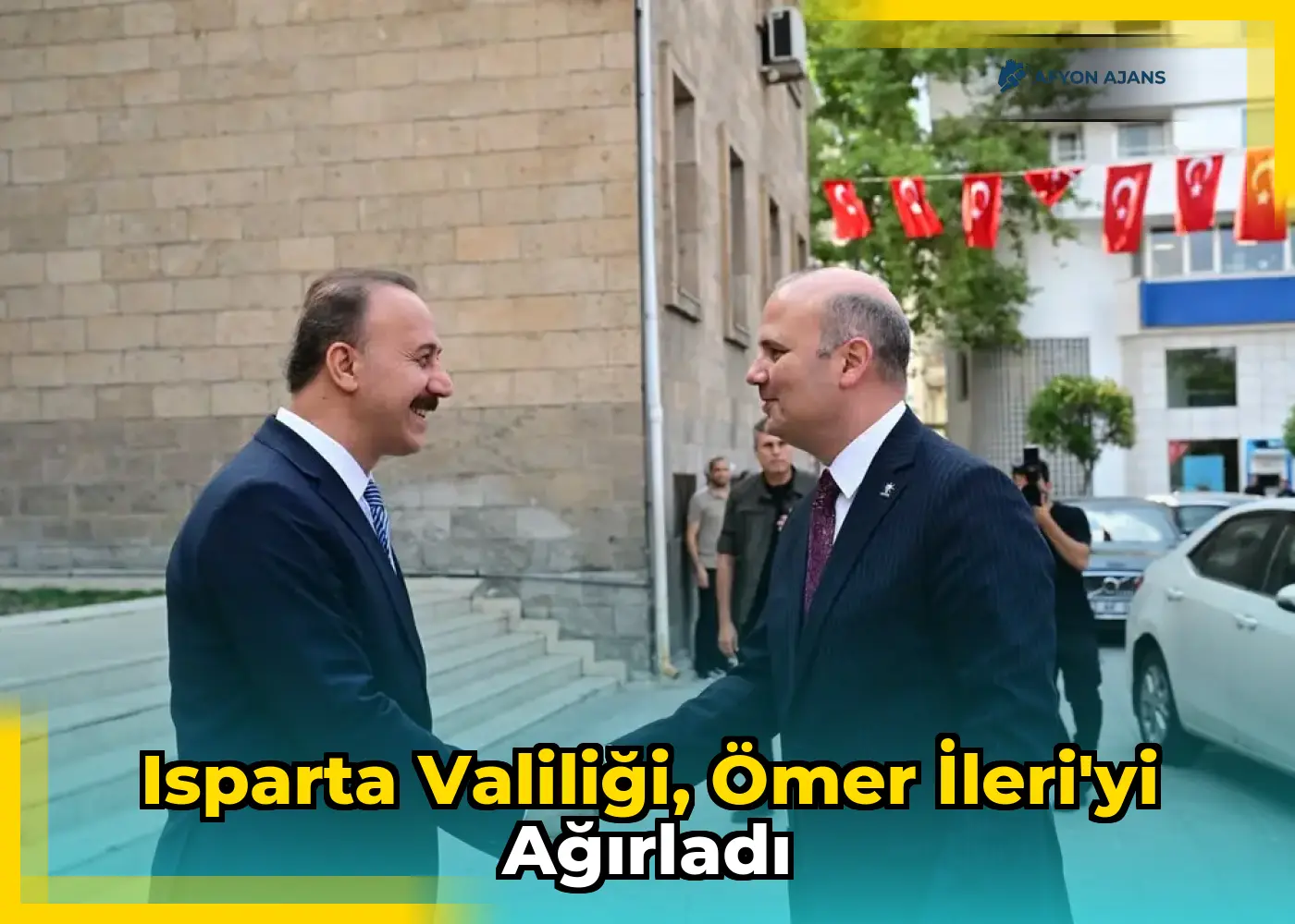 Isparta Valiliği, Ömer İleri'yi Ağırladı