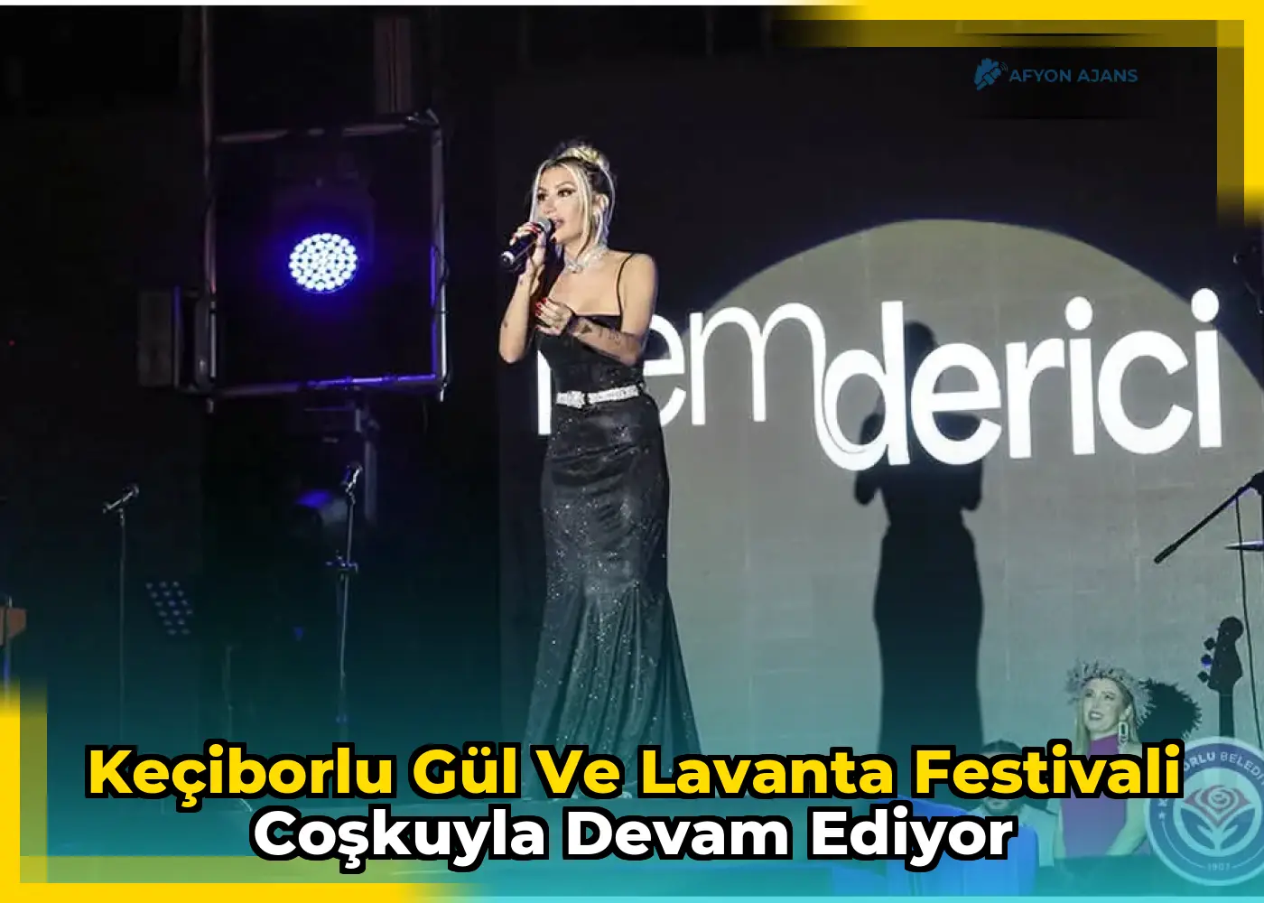 Keçiborlu Gül ve Lavanta Festivali Coşkuyla Devam Ediyor