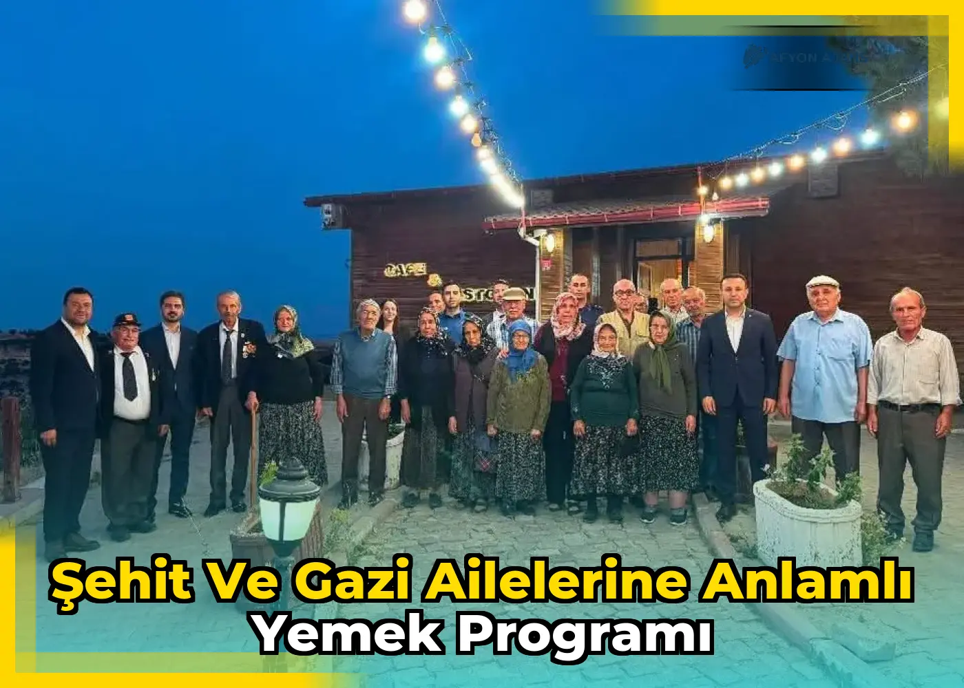 Şehit ve Gazi Ailelerine Anlamlı Yemek Programı