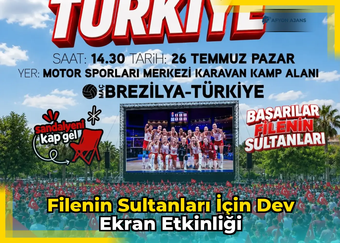 Filenin Sultanları için dev ekran etkinliği
