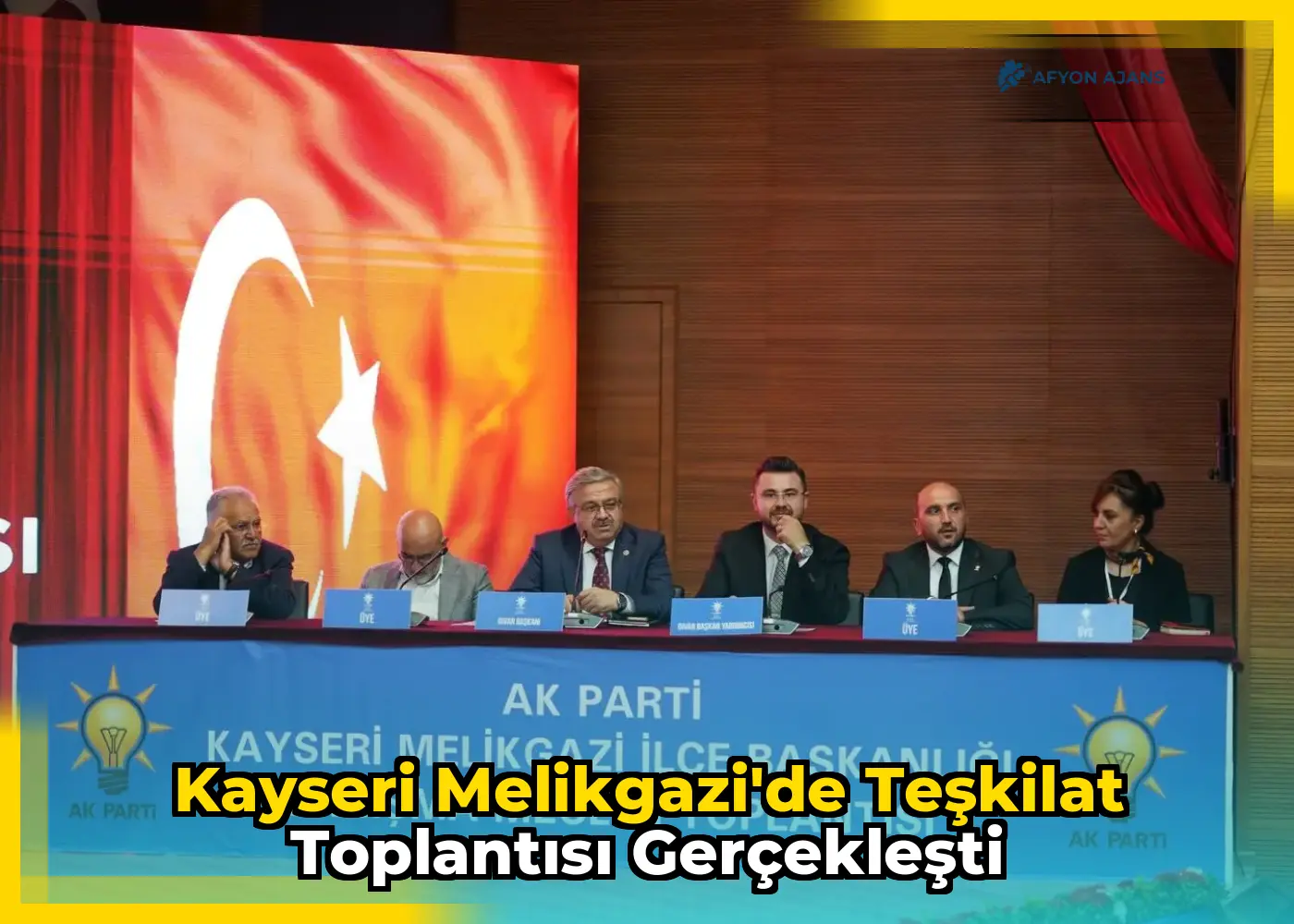 Kayseri Melikgazi'de Teşkilat Toplantısı Gerçekleşti