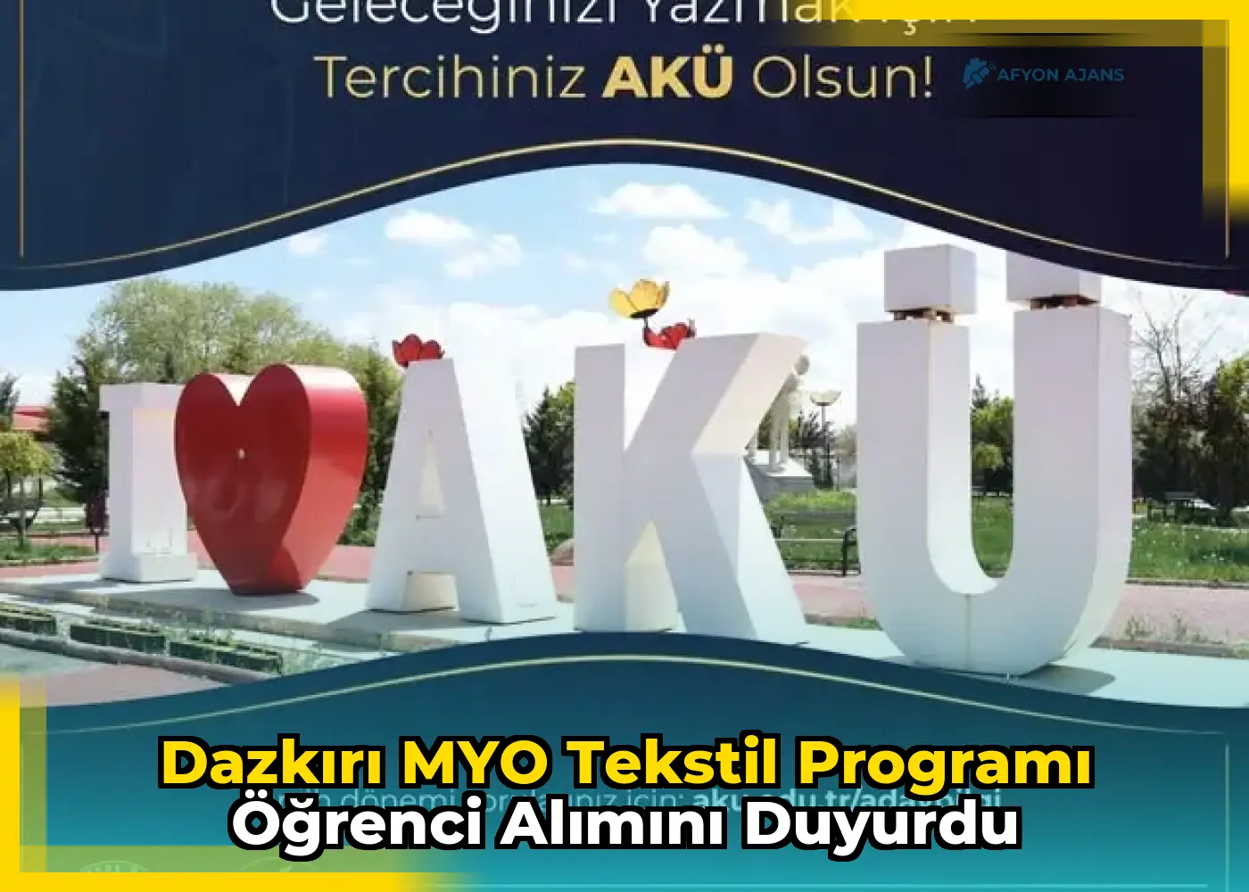 Dazkırı MYO Tekstil Programı öğrenci alımını duyurdu