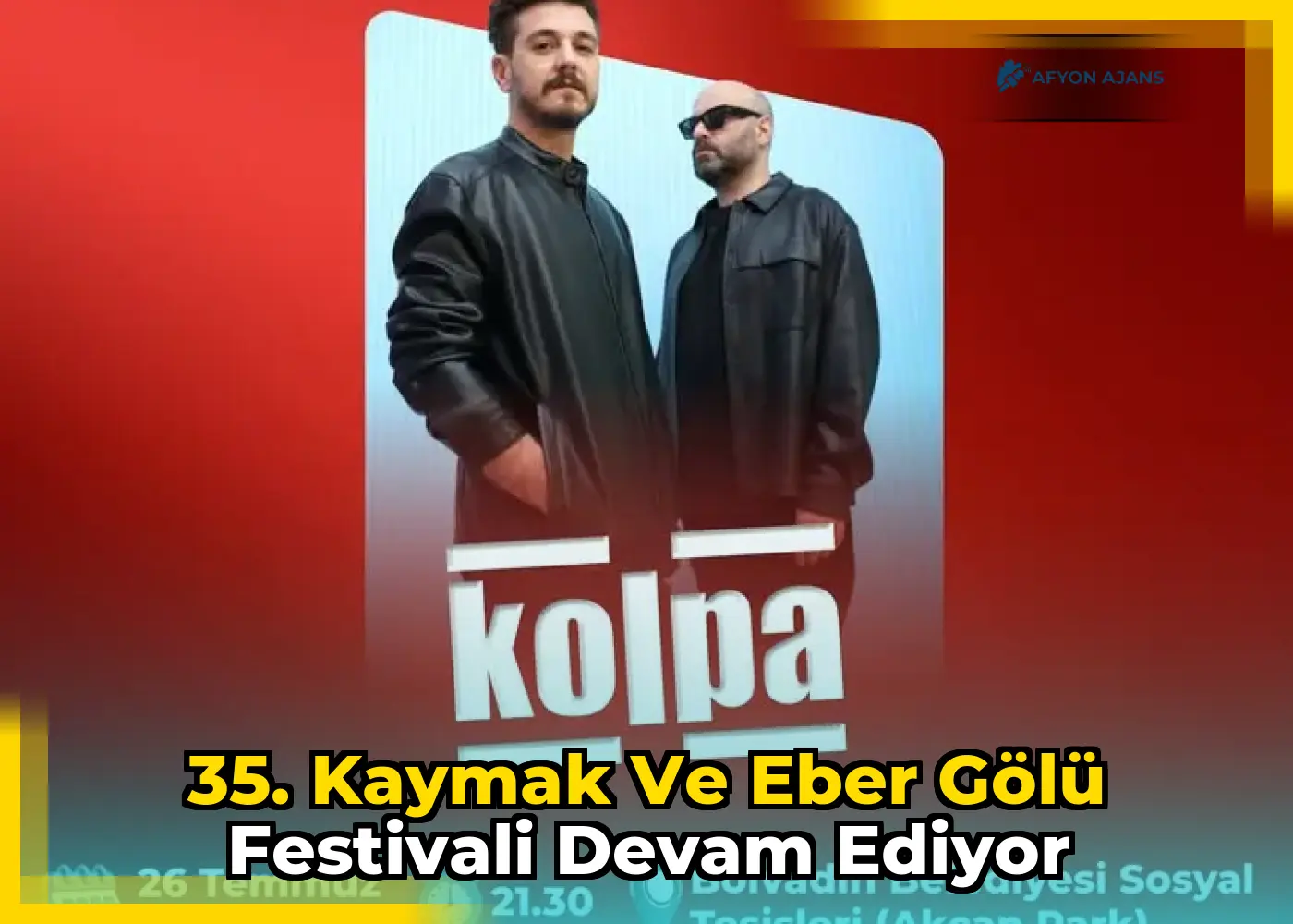35. Kaymak ve Eber Gölü Festivali Devam Ediyor