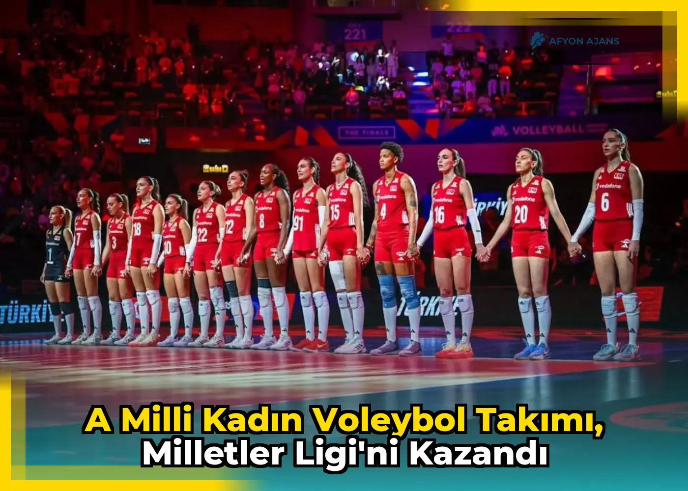 A Milli Kadın Voleybol Takımı, Milletler Ligi'ni kazandı