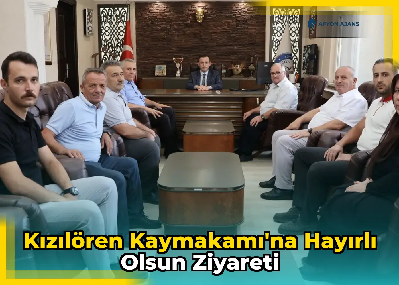 Kızılören Kaymakamı'na Hayırlı Olsun Ziyareti