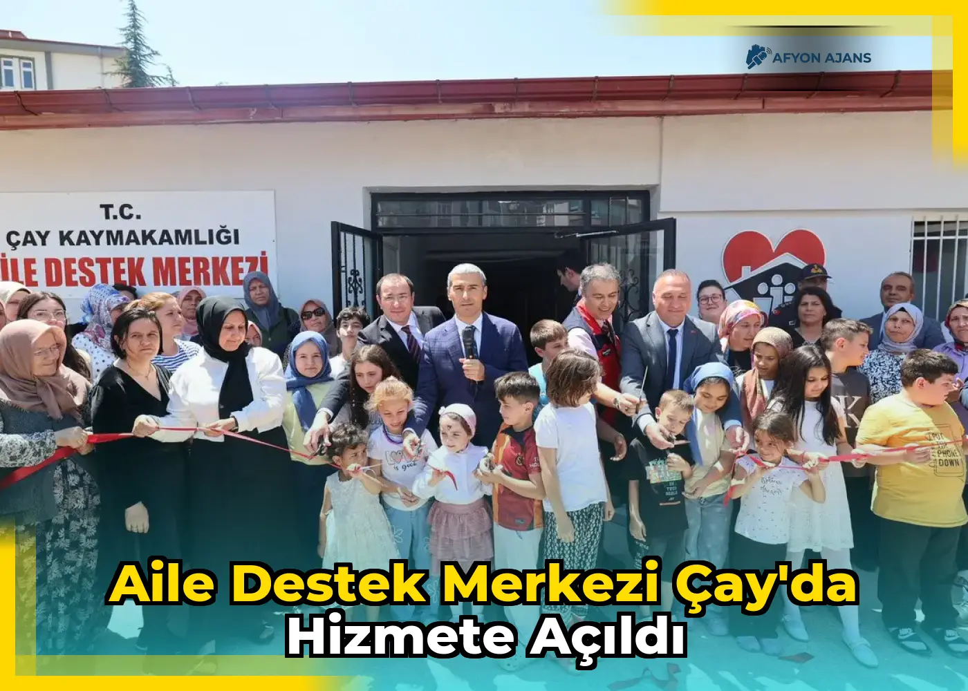 Aile Destek Merkezi Çay'da Hizmete Açıldı