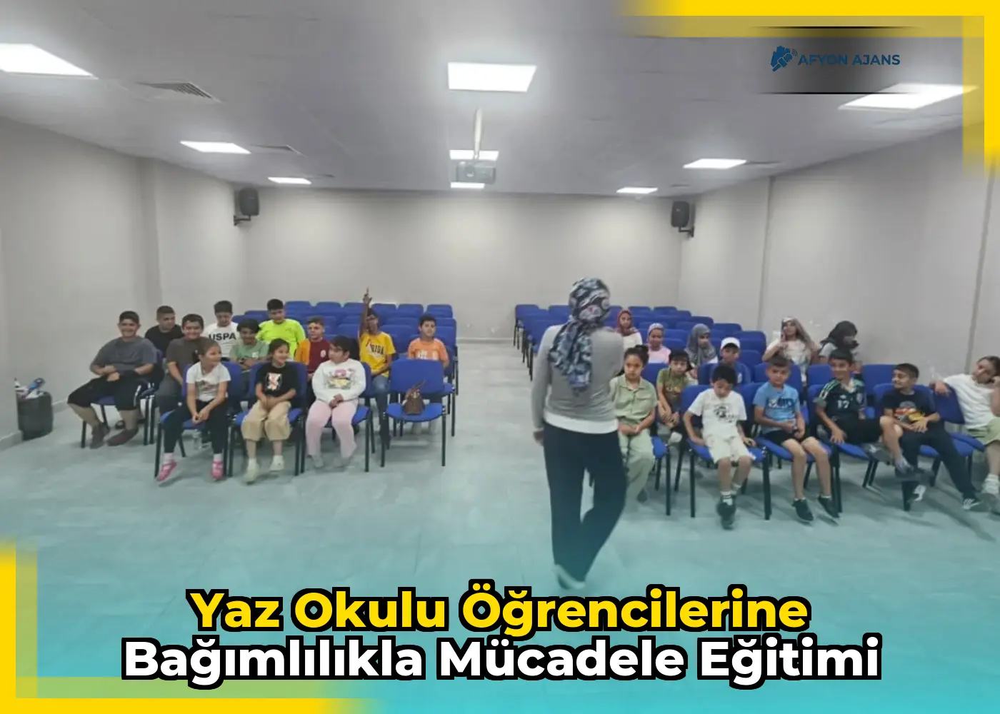 Yaz Okulu Öğrencilerine Bağımlılıkla Mücadele Eğitimi
