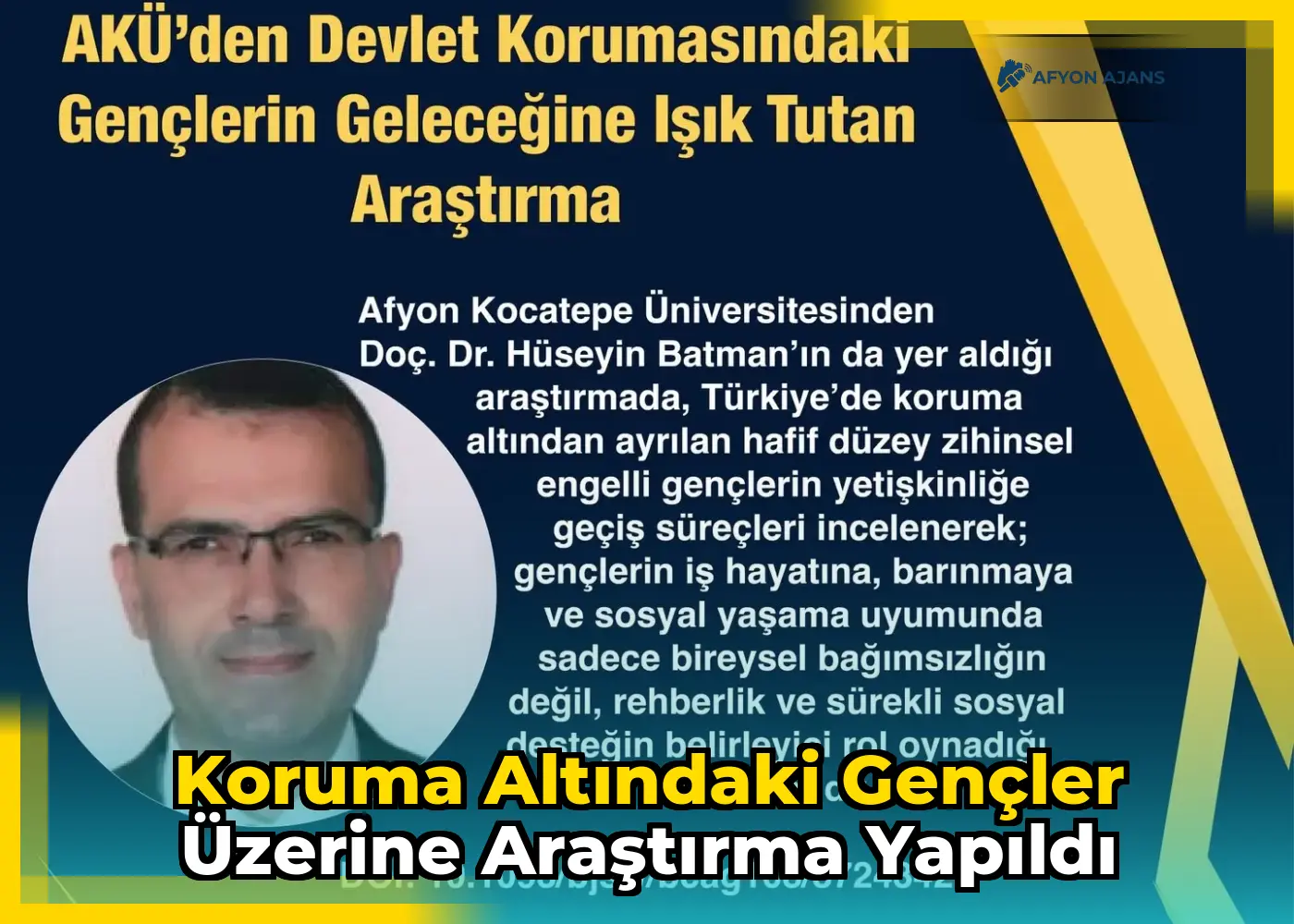 Koruma Altındaki Gençler Üzerine Araştırma Yapıldı