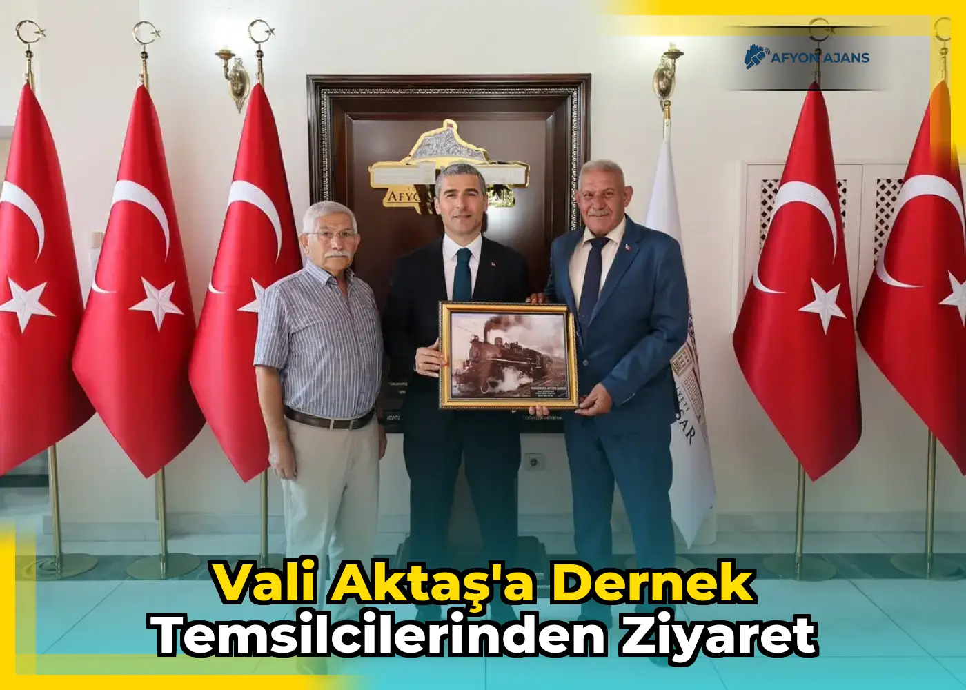 Vali Aktaş'a Dernek Temsilcilerinden Ziyaret
