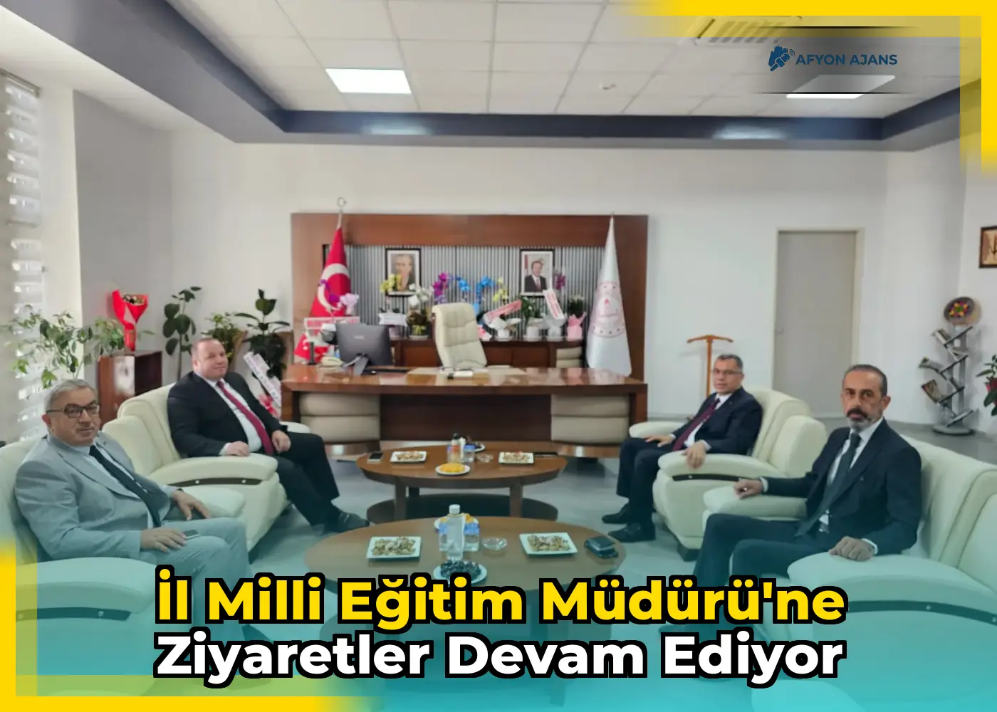 İl Milli Eğitim Müdürü'ne Ziyaretler Devam Ediyor