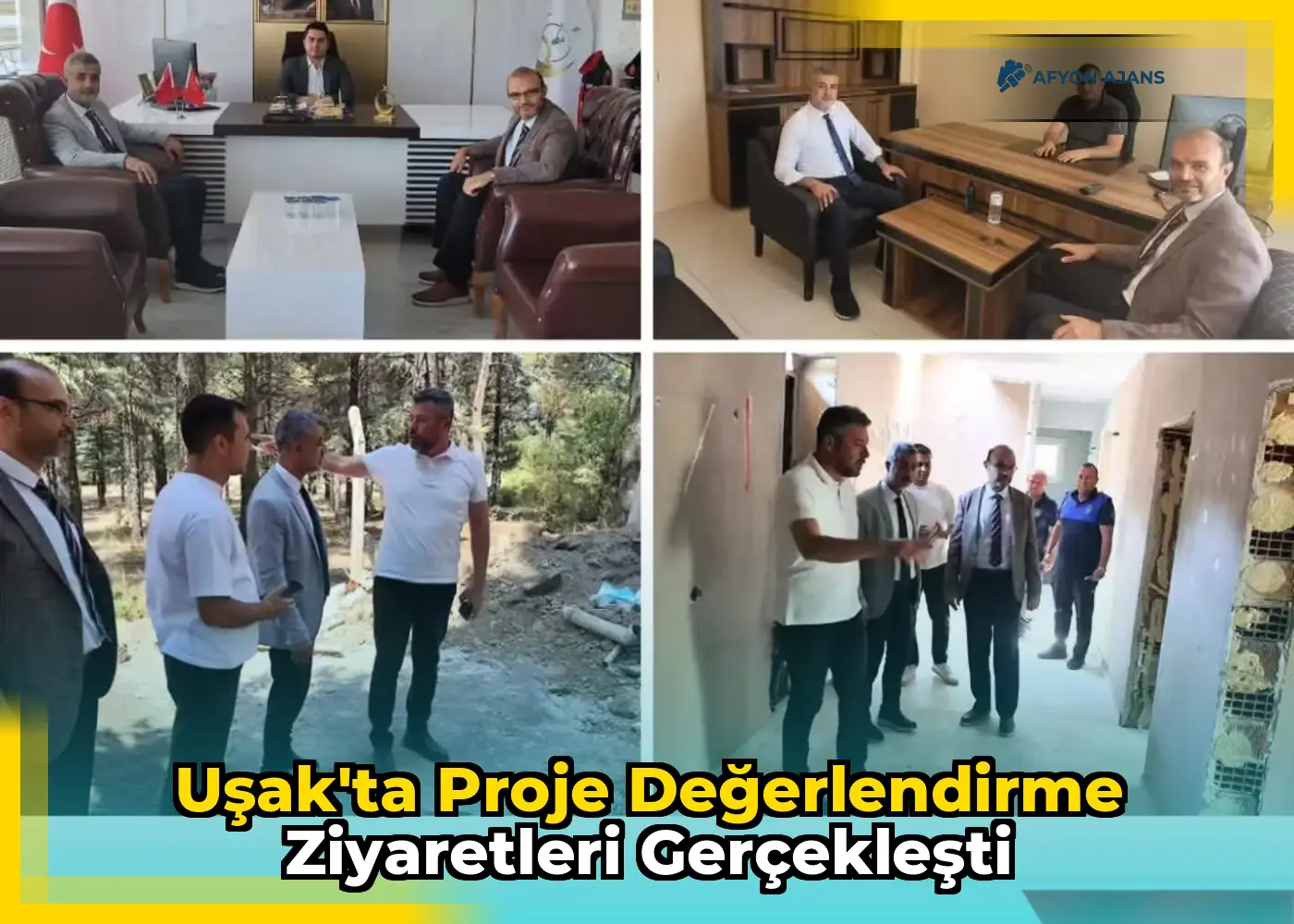 Uşak'ta Proje Değerlendirme Ziyaretleri Gerçekleşti