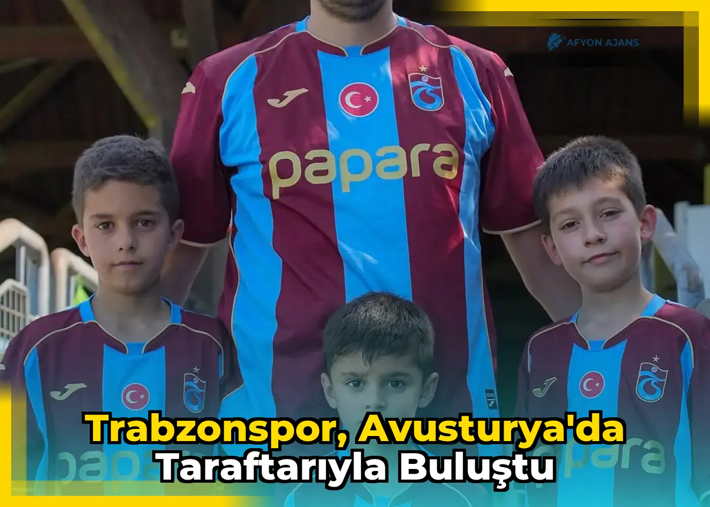 Trabzonspor, Avusturya'da taraftarıyla buluştu