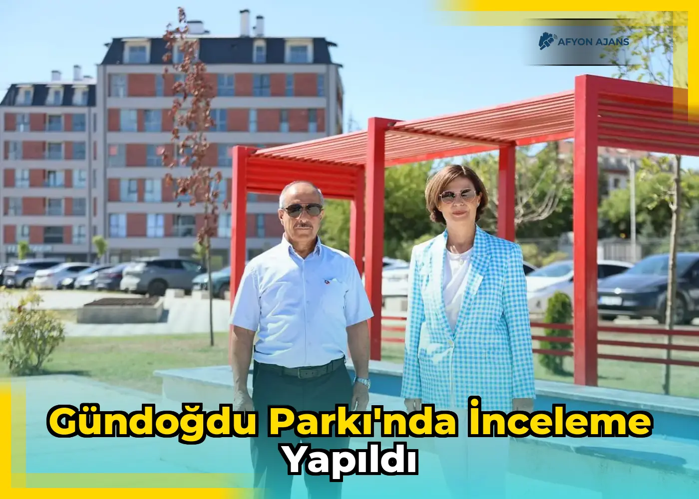 Gündoğdu Parkı'nda inceleme yapıldı
