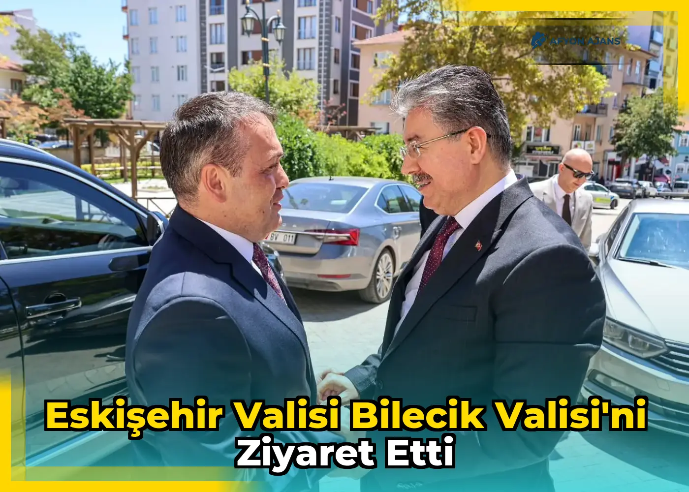 Eskişehir Valisi Bilecik Valisi'ni Ziyaret Etti
