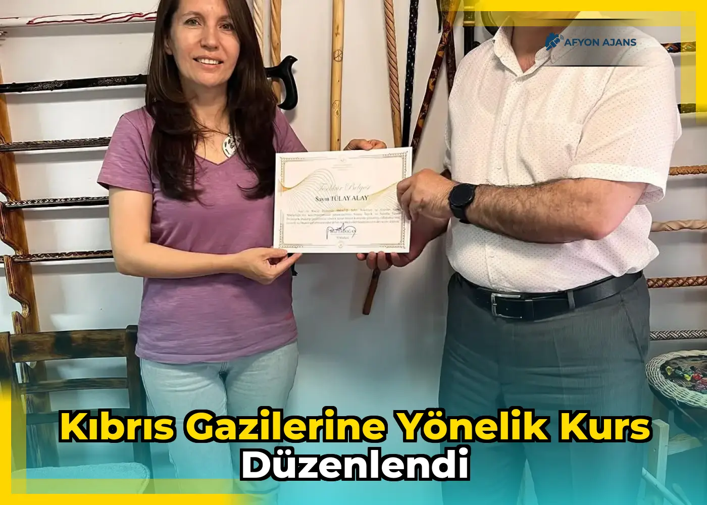 Kıbrıs gazilerine yönelik kurs düzenlendi