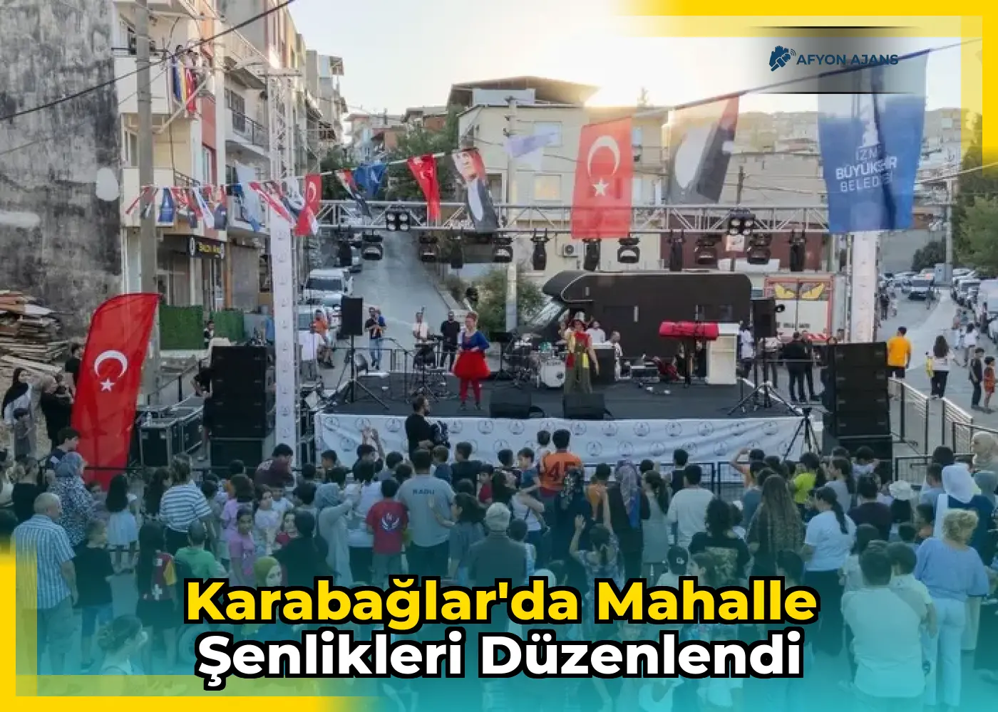 Karabağlar'da Mahalle Şenlikleri Düzenlendi