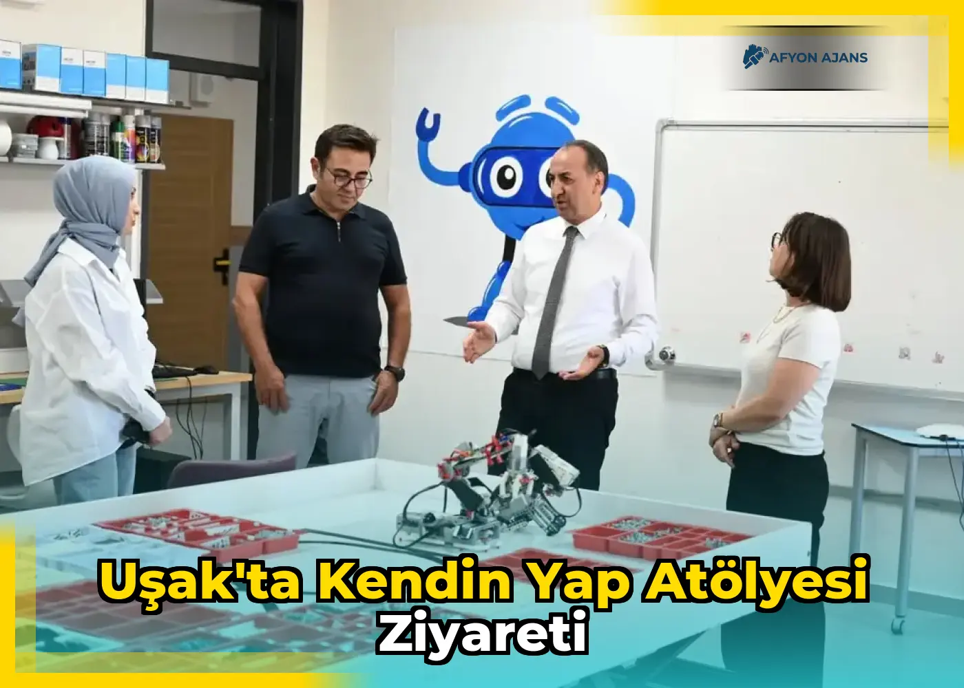 Uşak'ta Kendin Yap Atölyesi Ziyareti