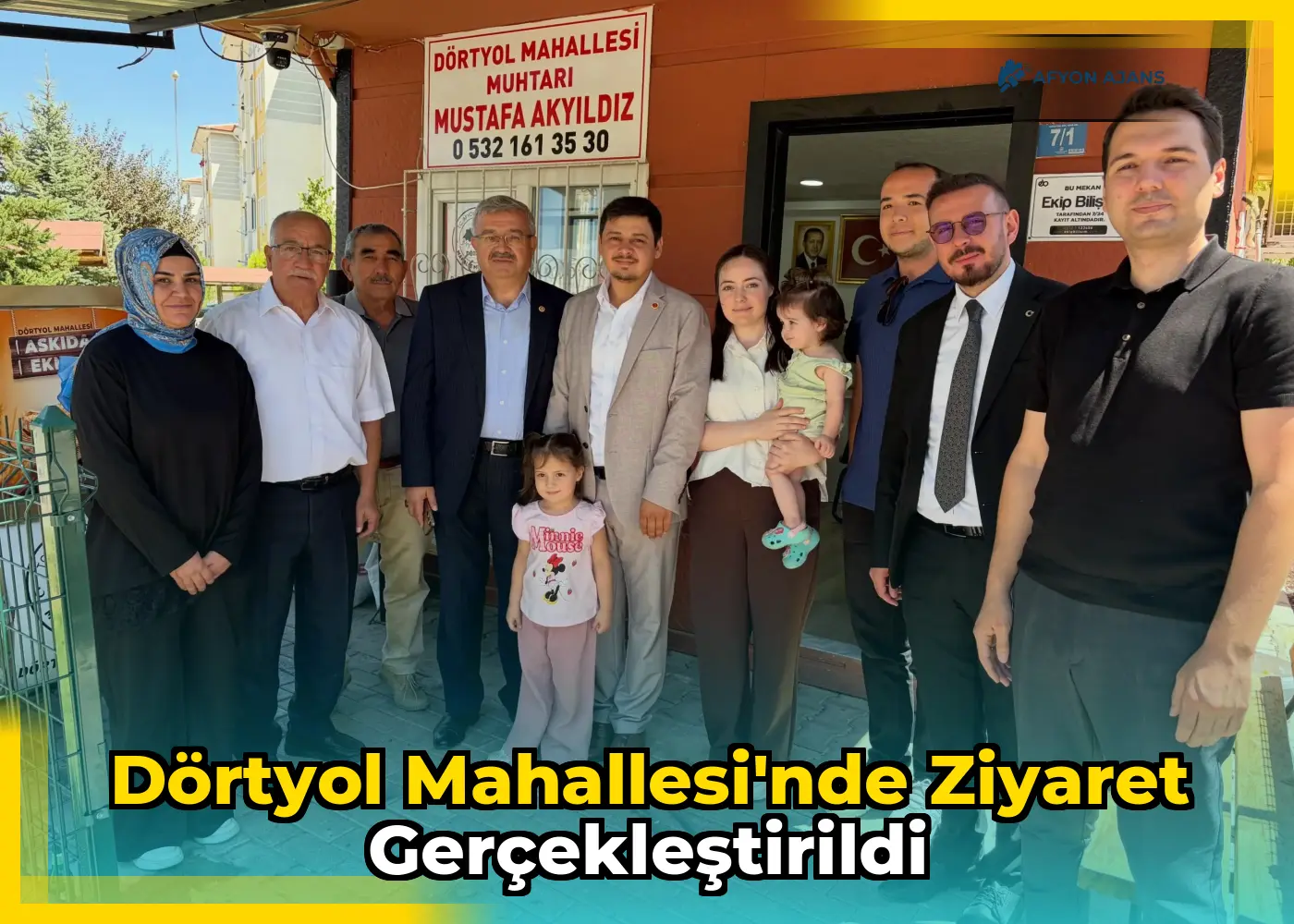 Dörtyol Mahallesi'nde Ziyaret Gerçekleştirildi