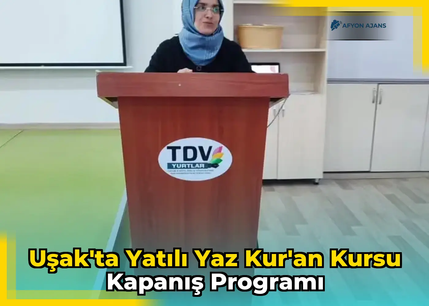 Uşak'ta Yatılı Yaz Kur'an Kursu Kapanış Programı