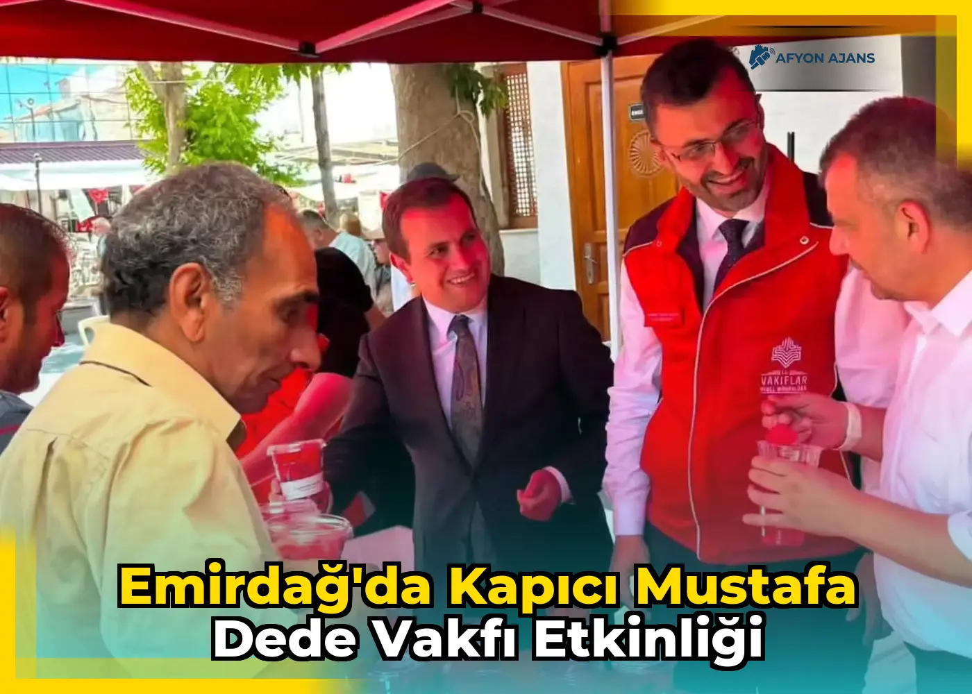 Emirdağ'da Kapıcı Mustafa Dede Vakfı etkinliği