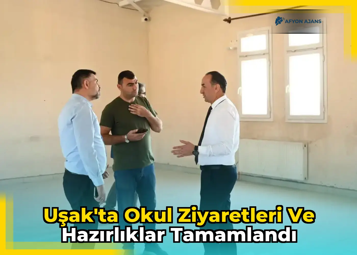 Uşak'ta Okul Ziyaretleri ve Hazırlıklar Tamamlandı