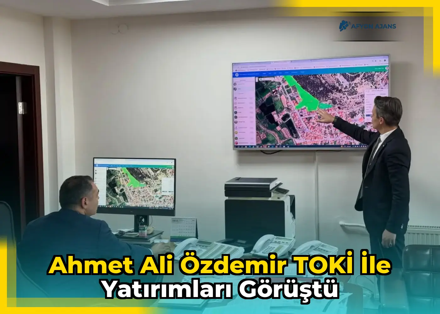 Ahmet Ali Özdemir TOKİ ile yatırımları görüştü