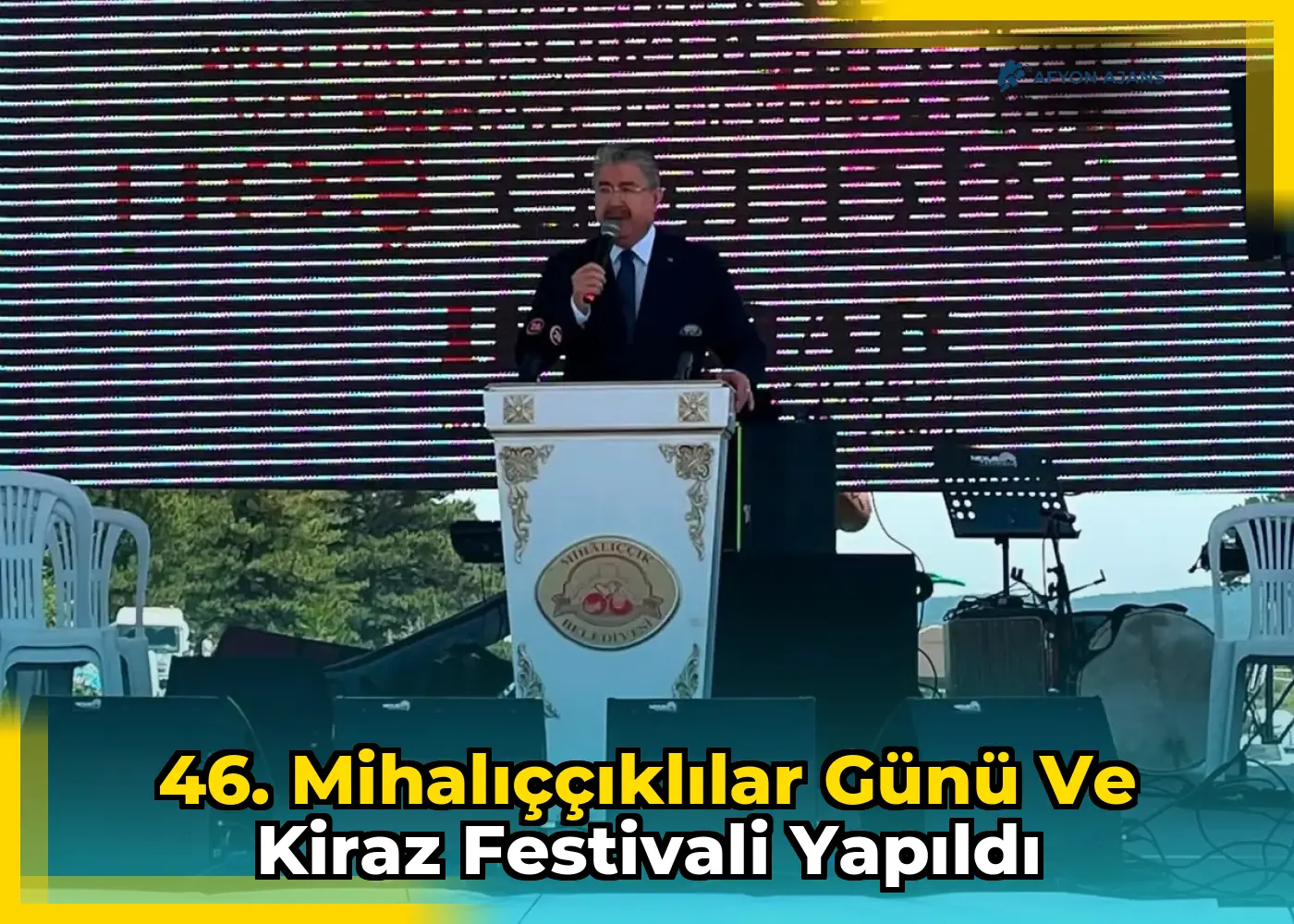 46. Mihalıççıklılar Günü ve Kiraz Festivali yapıldı