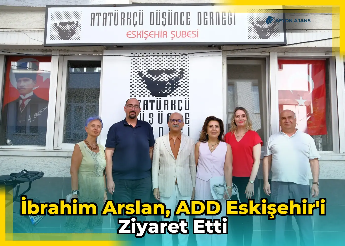İbrahim Arslan, ADD Eskişehir'i Ziyaret Etti