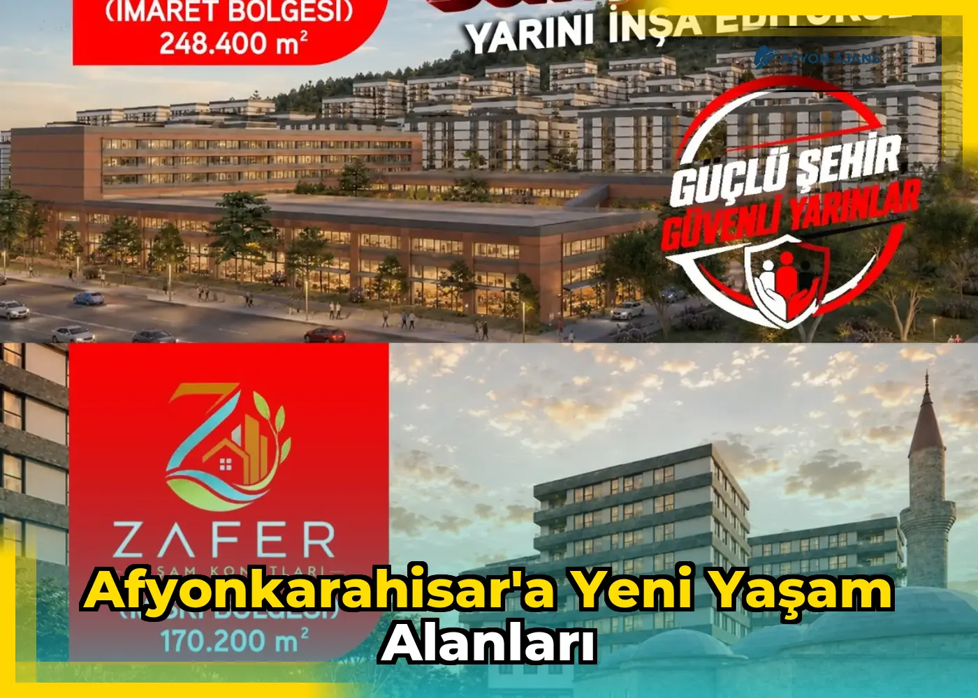 Afyonkarahisar'a Yeni Yaşam Alanları