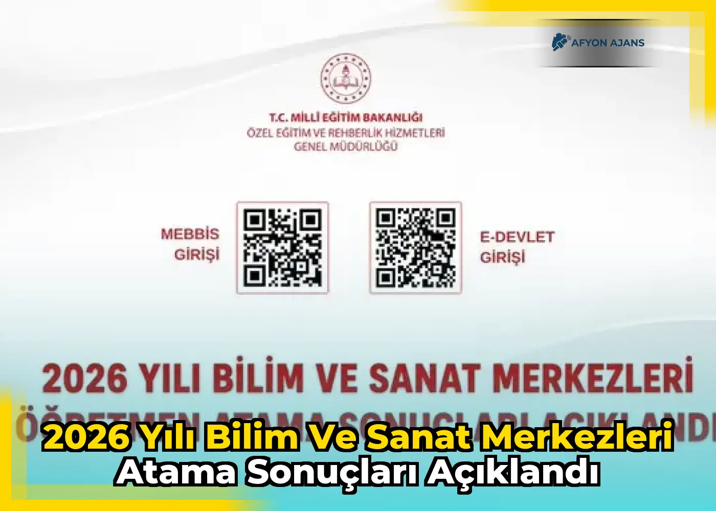 2026 Yılı Bilim ve Sanat Merkezleri Atama Sonuçları Açıklandı