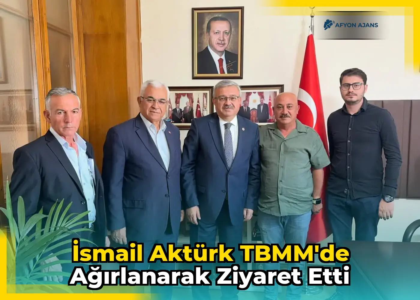 İsmail Aktürk TBMM'de ağırlanarak ziyaret etti