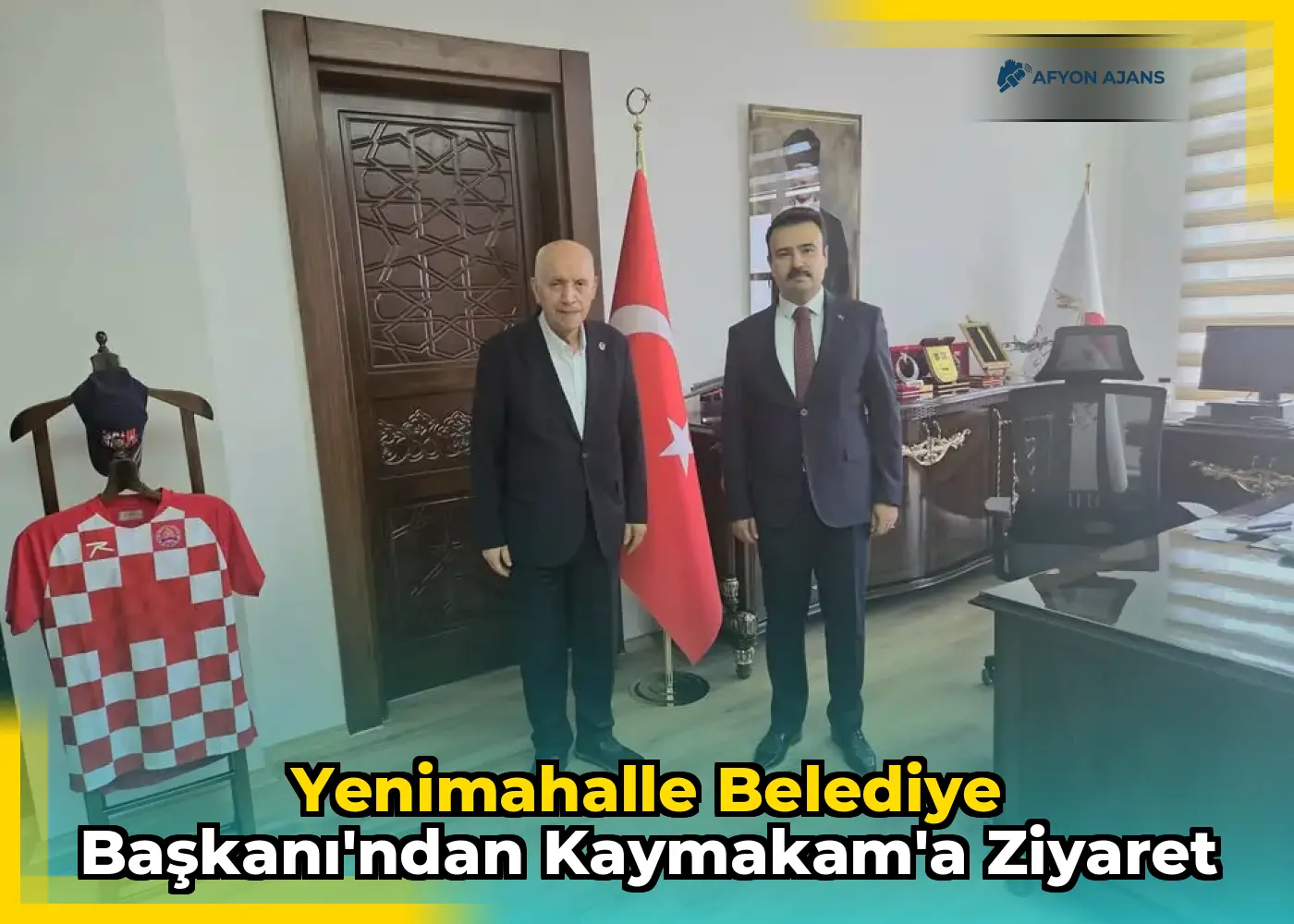 Yenimahalle Belediye Başkanı'ndan Kaymakam'a Ziyaret