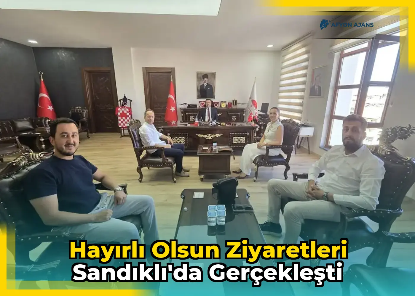 Hayırlı olsun ziyaretleri Sandıklı'da gerçekleşti
