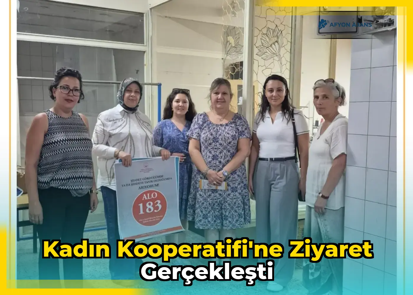 Kadın Kooperatifi'ne Ziyaret Gerçekleşti
