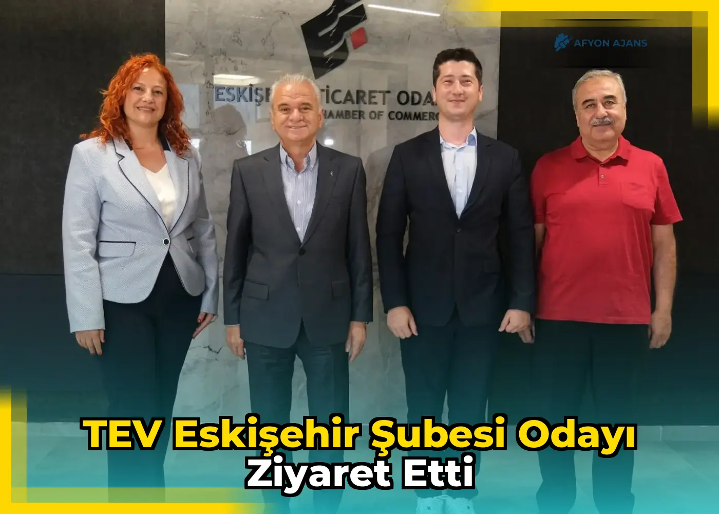 TEV Eskişehir Şubesi Odayı Ziyaret Etti