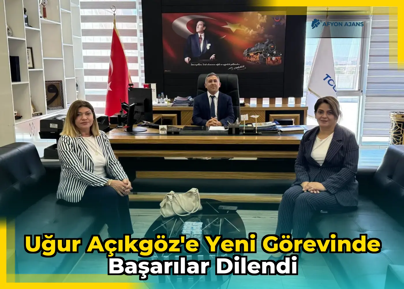 Uğur Açıkgöz'e yeni görevinde başarılar dilendi