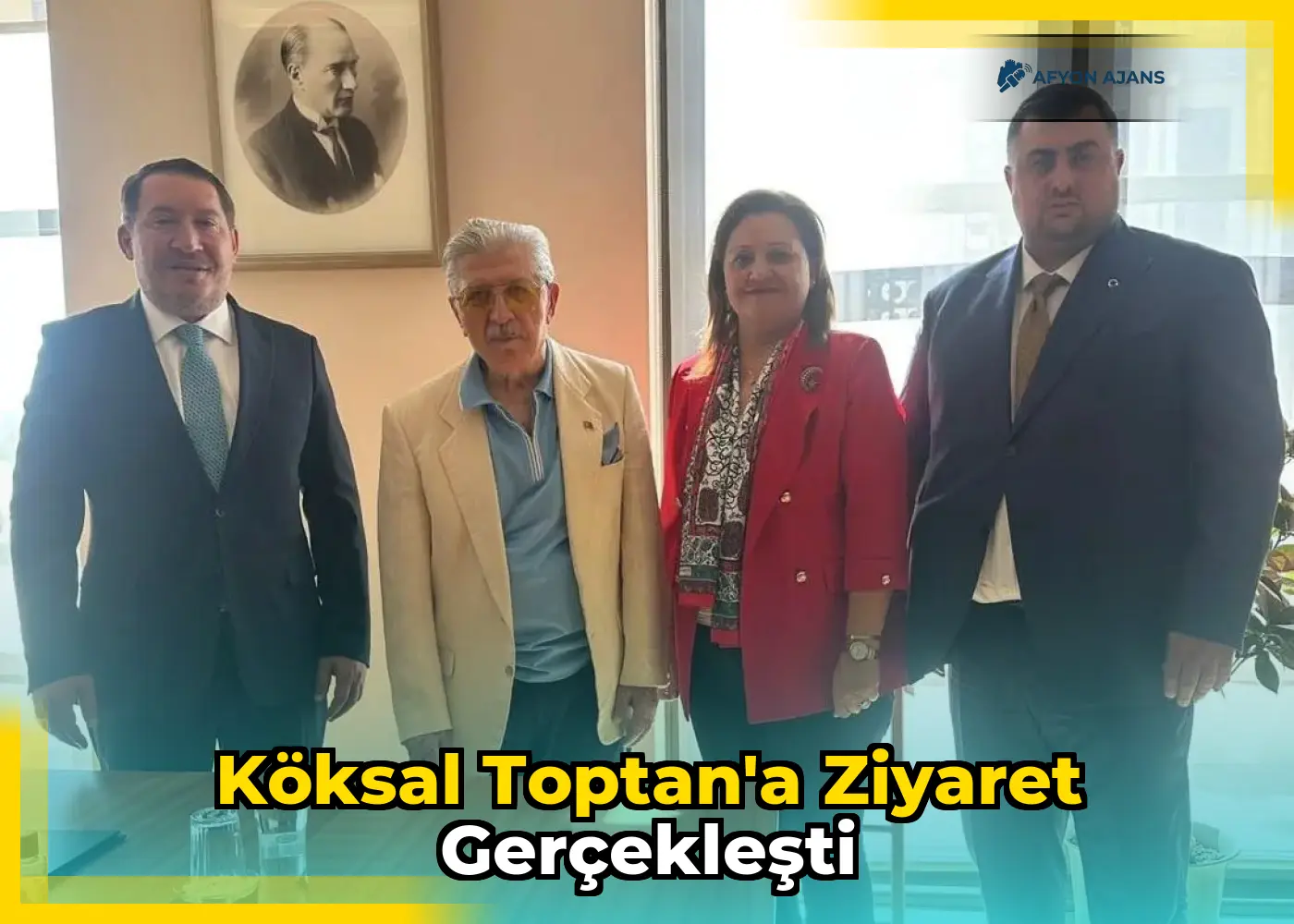 Köksal Toptan'a Ziyaret Gerçekleşti