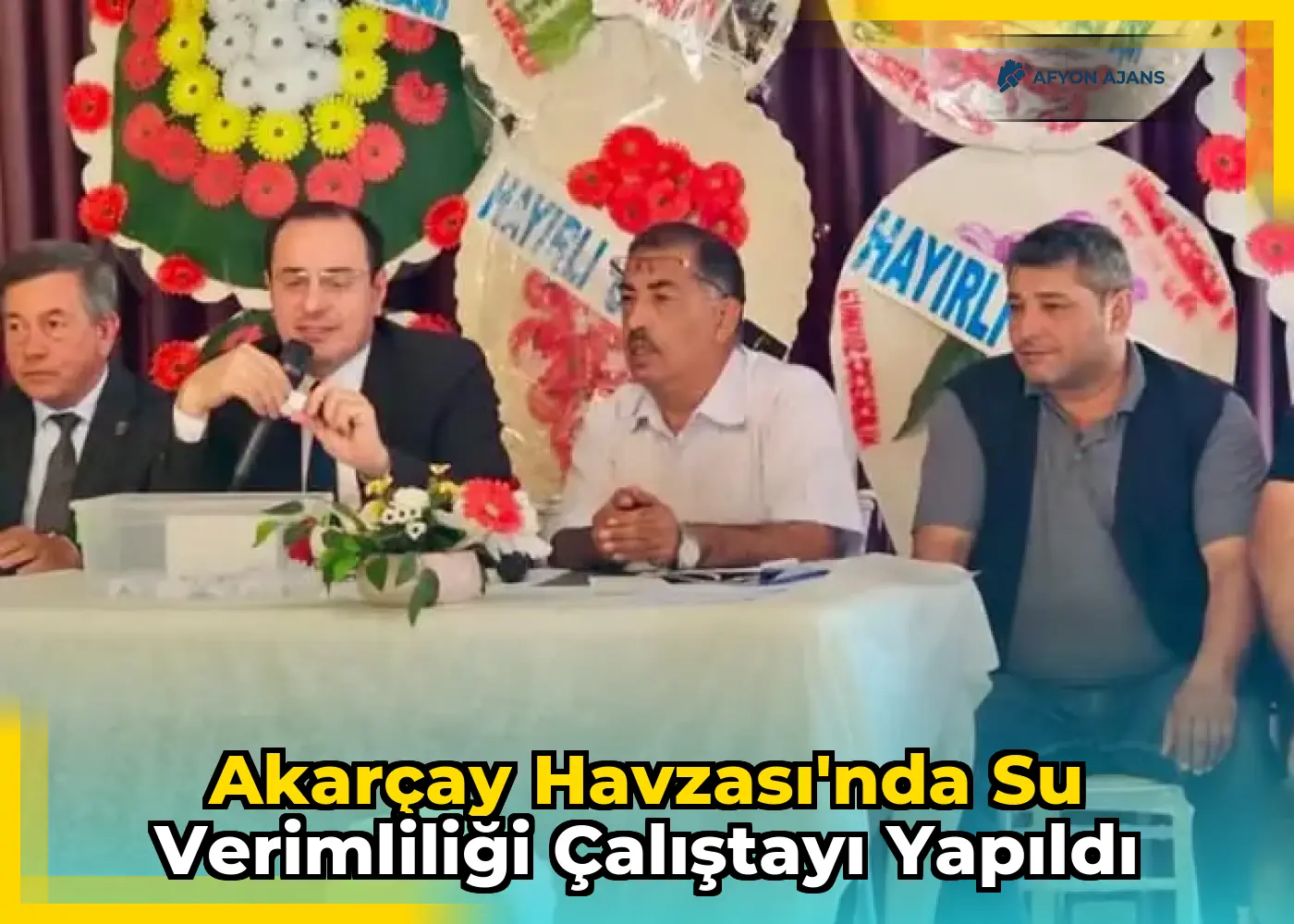 Akarçay Havzası'nda Su Verimliliği Çalıştayı Yapıldı