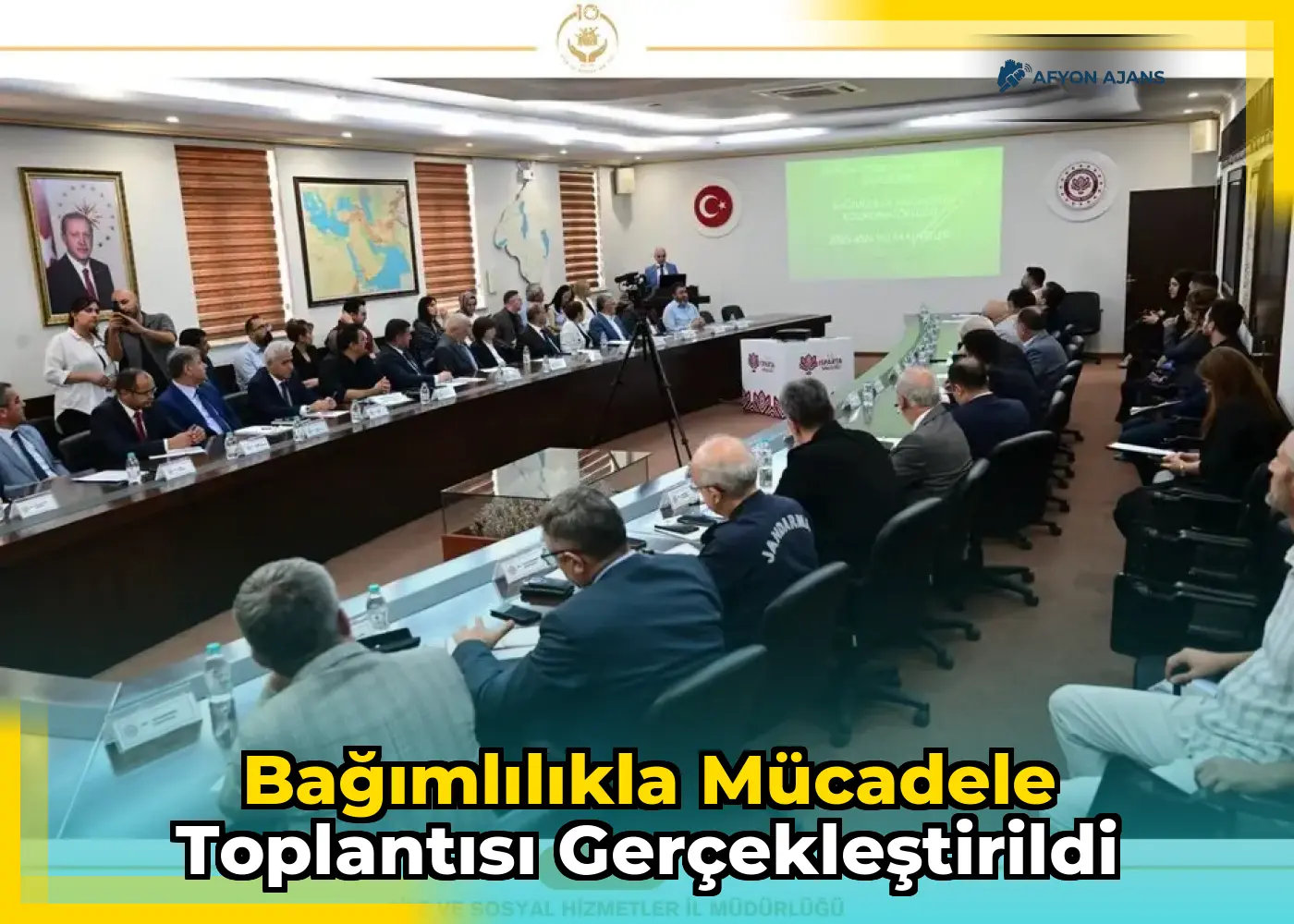 Bağımlılıkla Mücadele Toplantısı Gerçekleştirildi