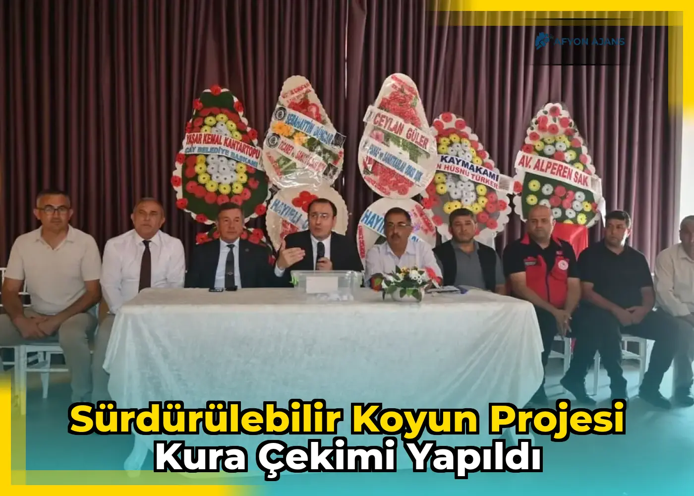 Sürdürülebilir Koyun Projesi Kura Çekimi Yapıldı