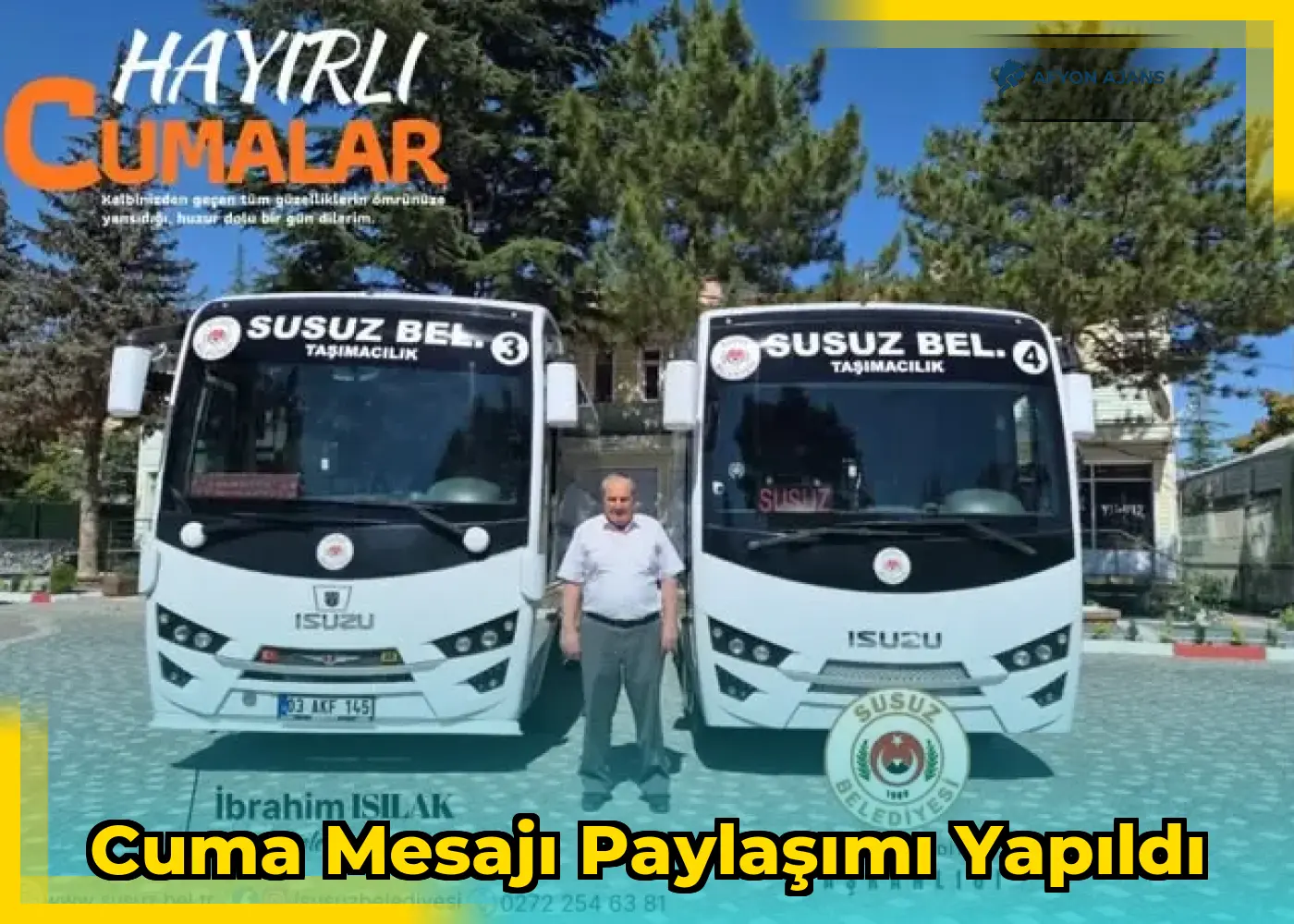 Cuma mesajı paylaşımı yapıldı