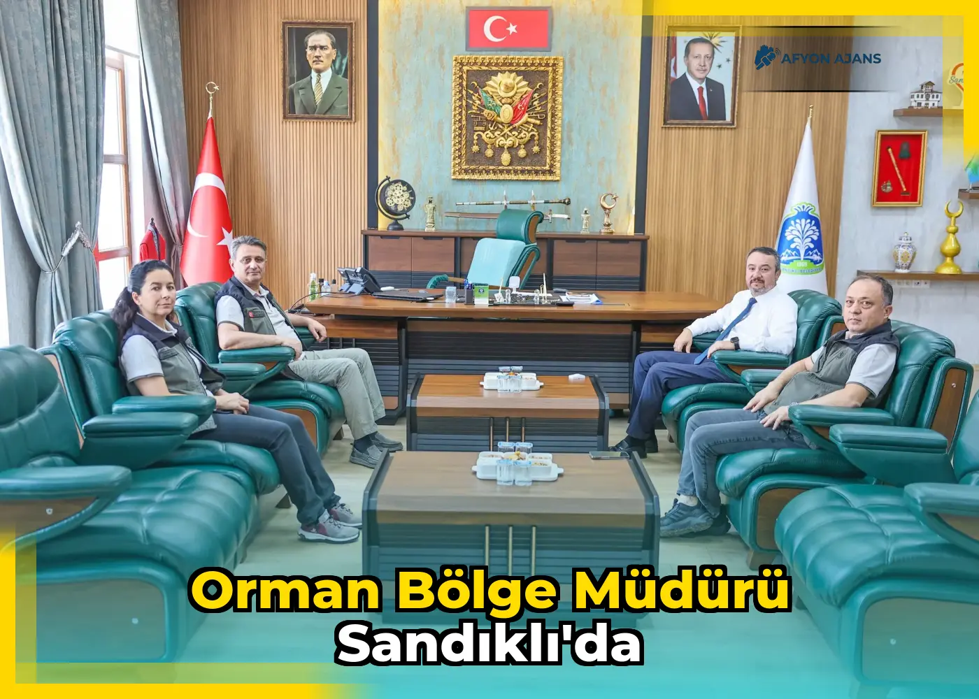 Orman Bölge Müdürü Sandıklı'da