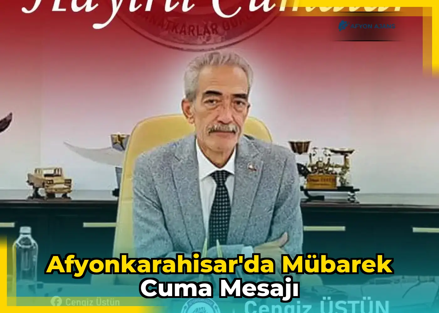 Afyonkarahisar'da Mübarek Cuma Mesajı