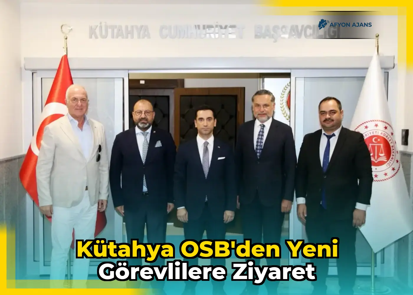 Kütahya OSB'den yeni görevlilere ziyaret