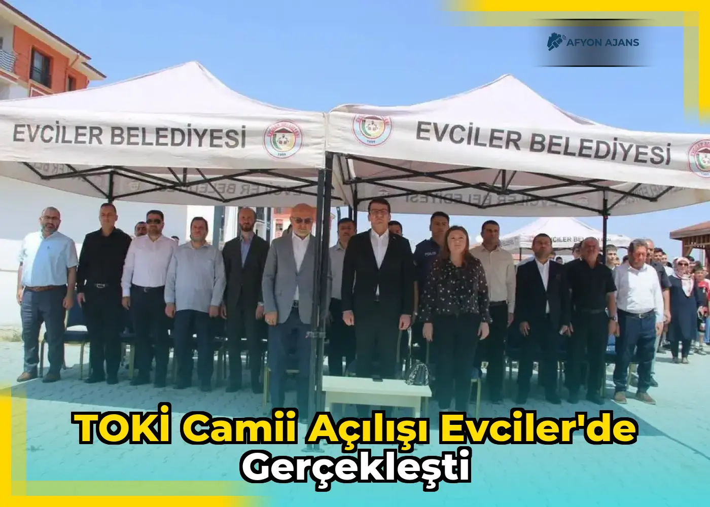 TOKİ Camii açılışı Evciler'de gerçekleşti