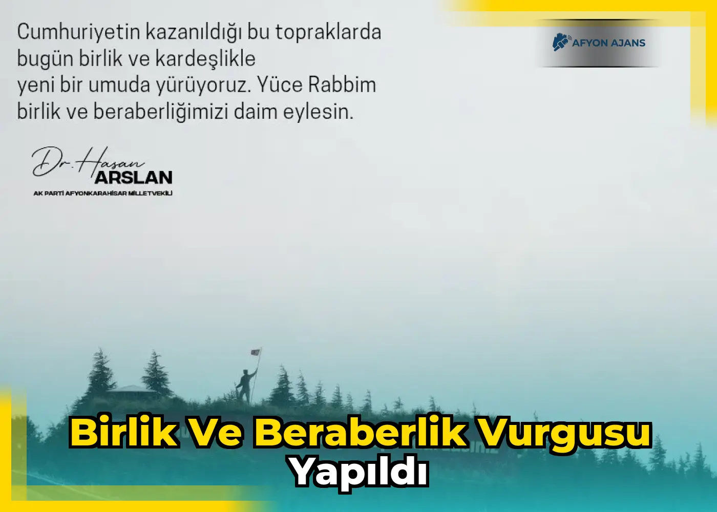 Birlik ve beraberlik vurgusu yapıldı