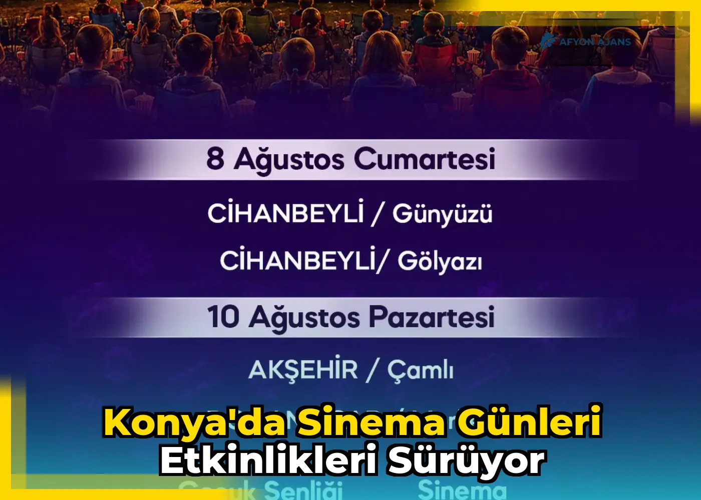 Konya'da Sinema Günleri etkinlikleri sürüyor