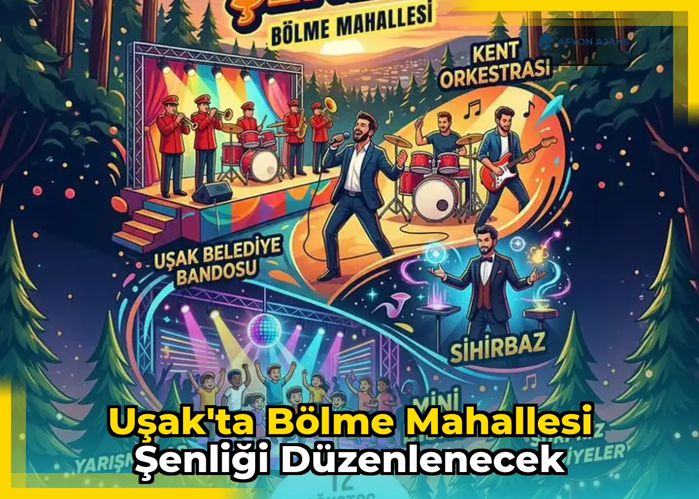 Uşak'ta Bölme Mahallesi Şenliği Düzenlenecek
