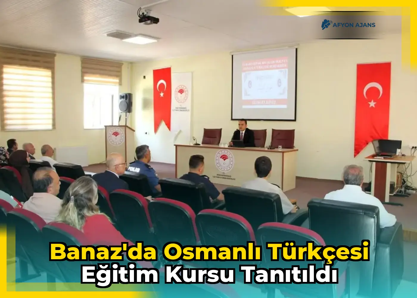 Banaz'da Osmanlı Türkçesi Eğitim Kursu Tanıtıldı